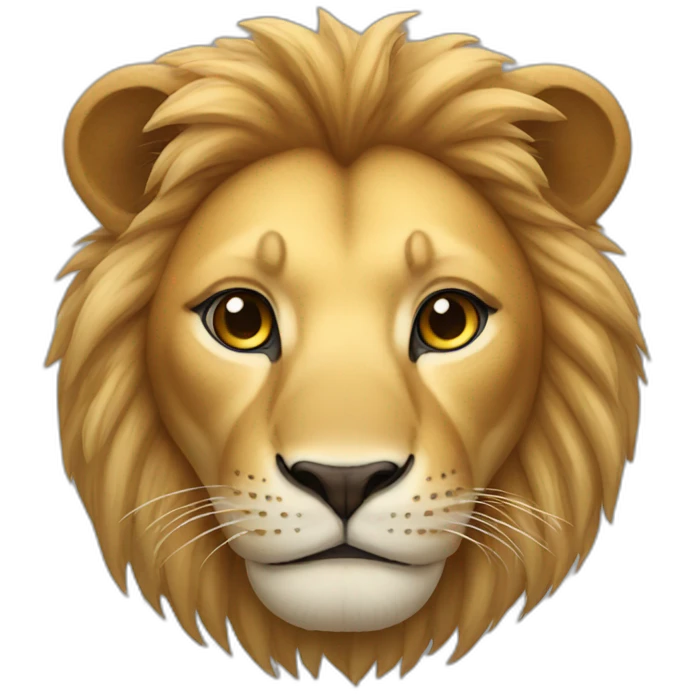 female lion face emoji