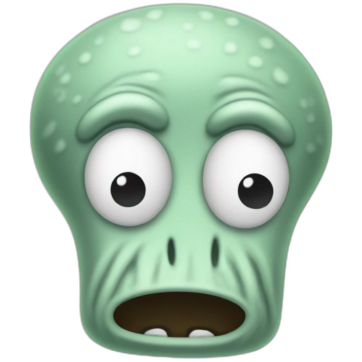 squidward tentacles emoji
