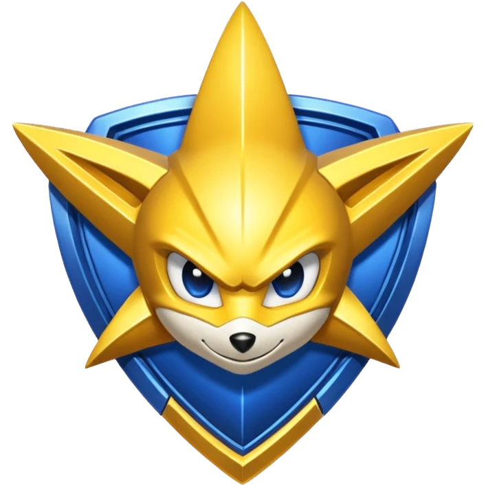 super sonic legend rank from the game rocket league the logo for it  emoji