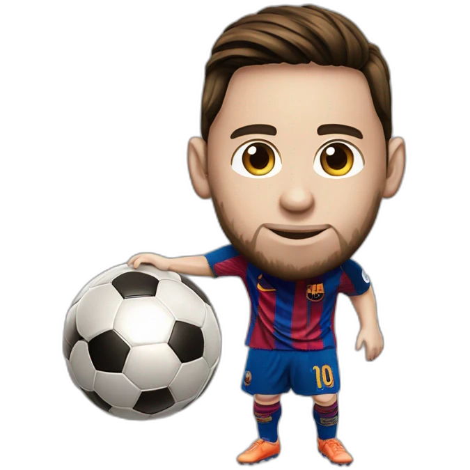Messi ballon d’or emoji