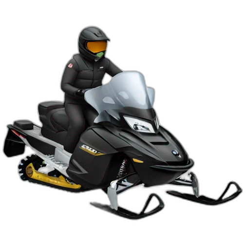 Snowmobile emoji