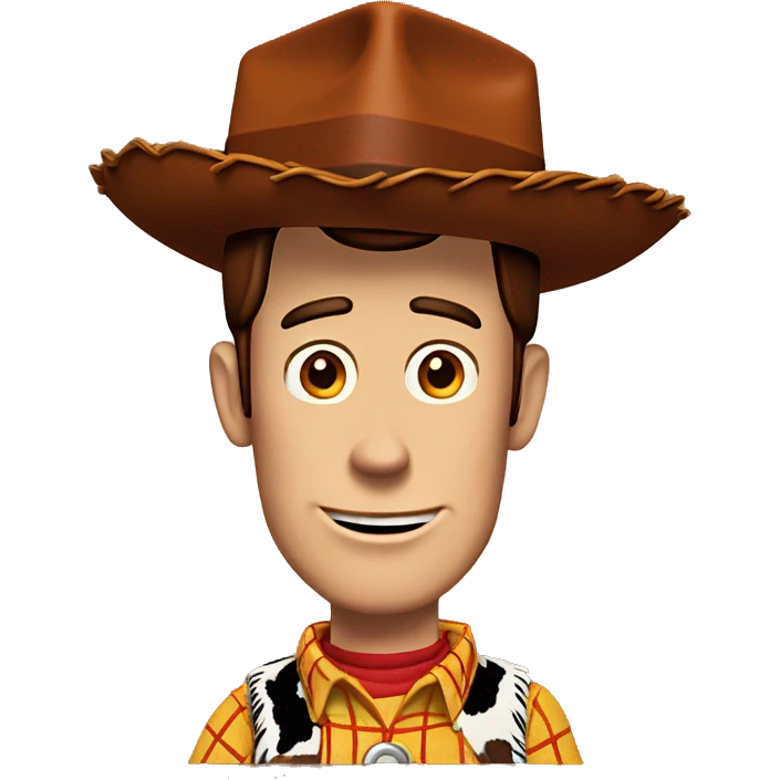 Woody from toy story emoji