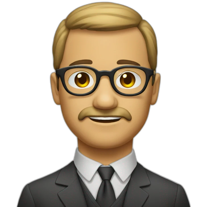 Lunettes en bas du nez emoji