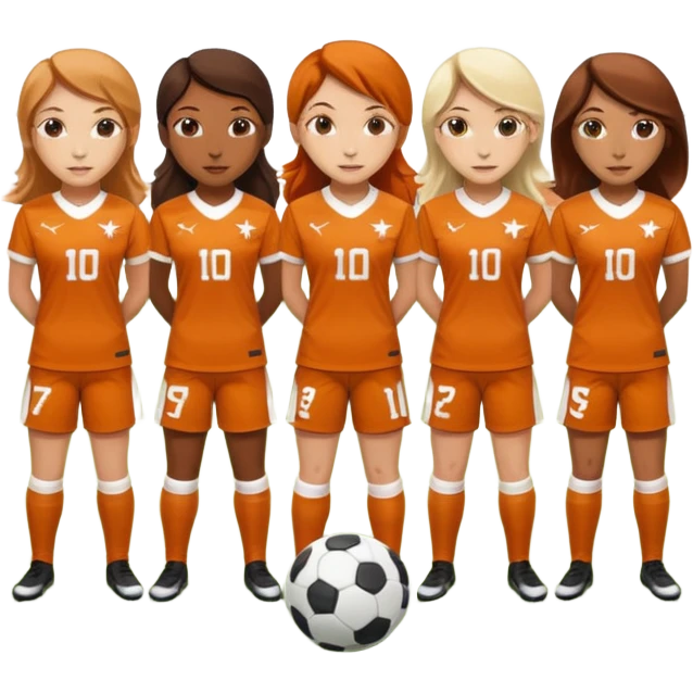 Texas women’s longhorn soccer emoji