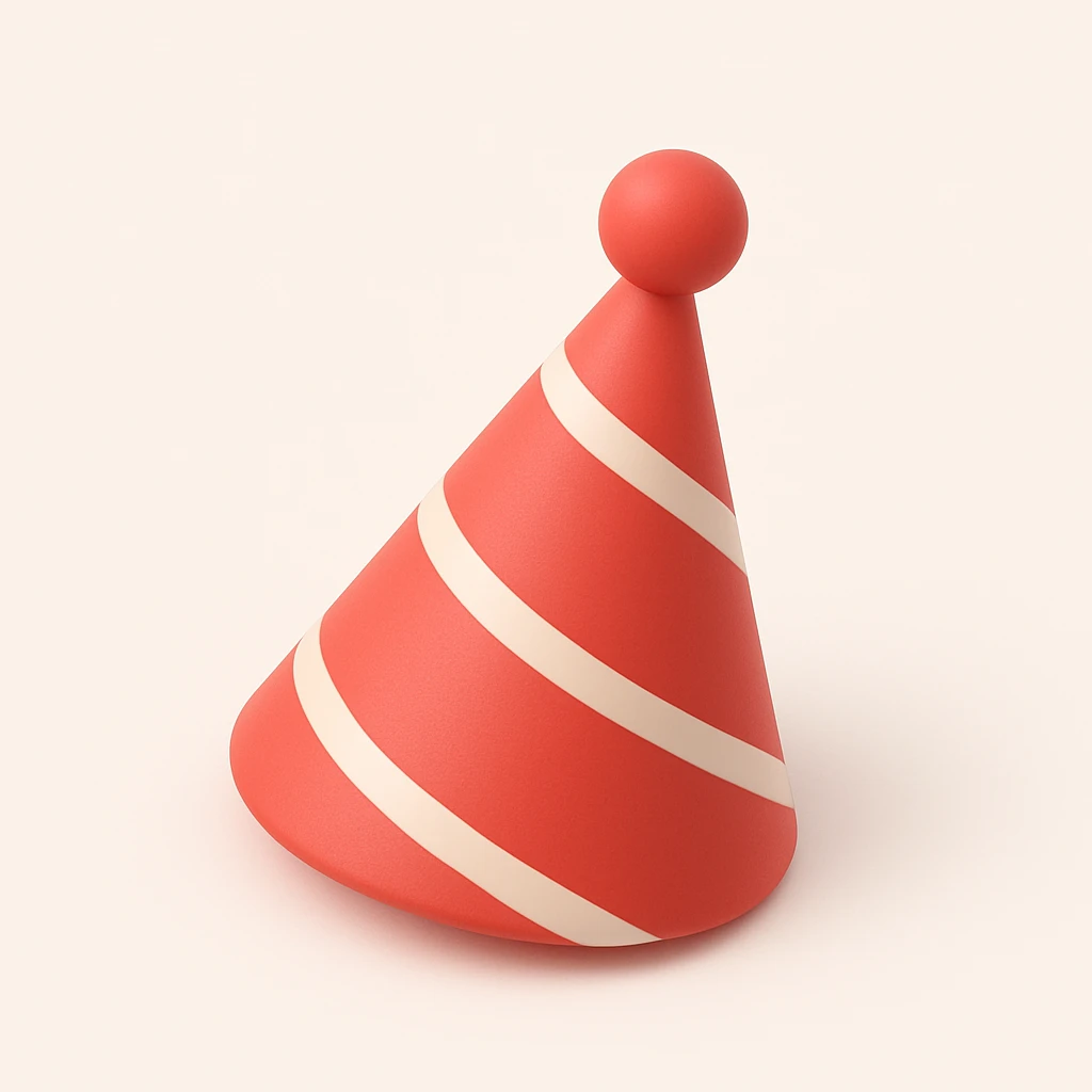 party hat emoji