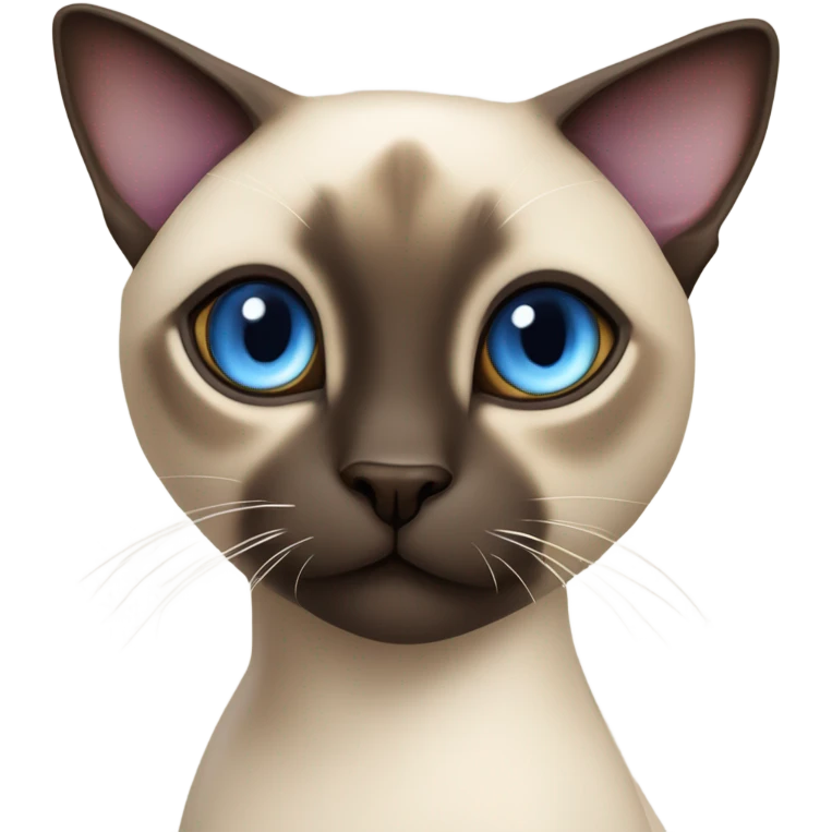 Siamese cat emoji
