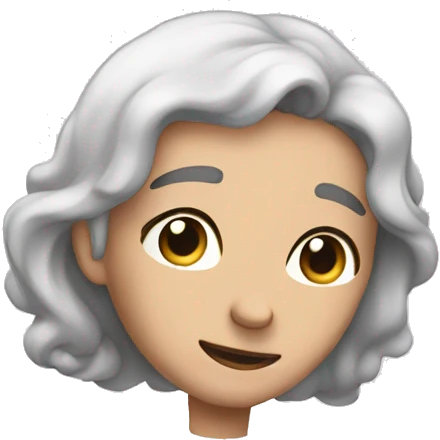 Daydreaming because you’re in love emoji