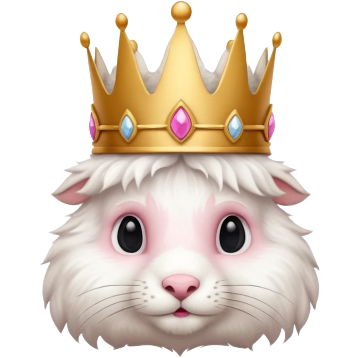 king rabbit emoji