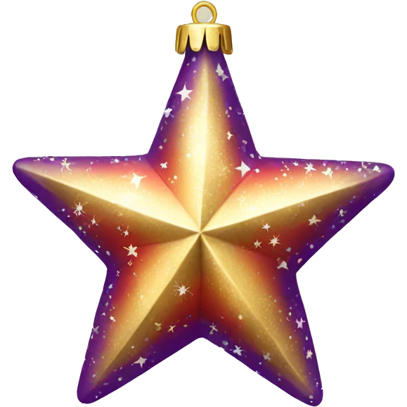 christmas decoration star emoji