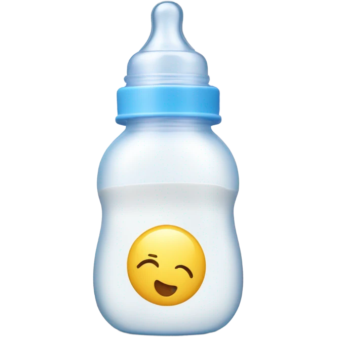 Baby Bottle with milk  emoji