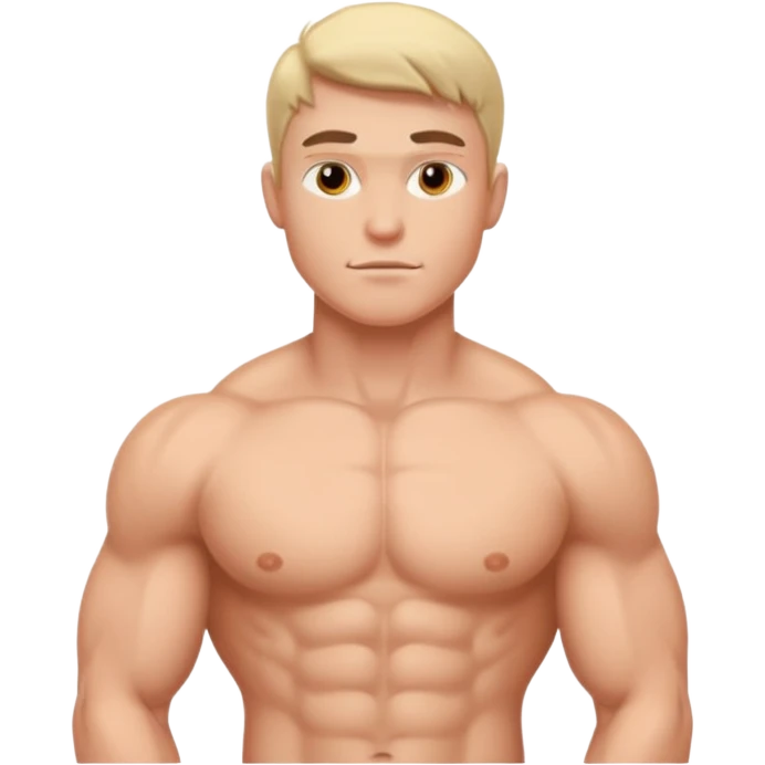 Nude guy emoji