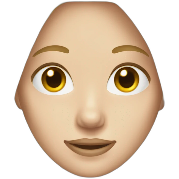 white woman with blonde straight hair emoji