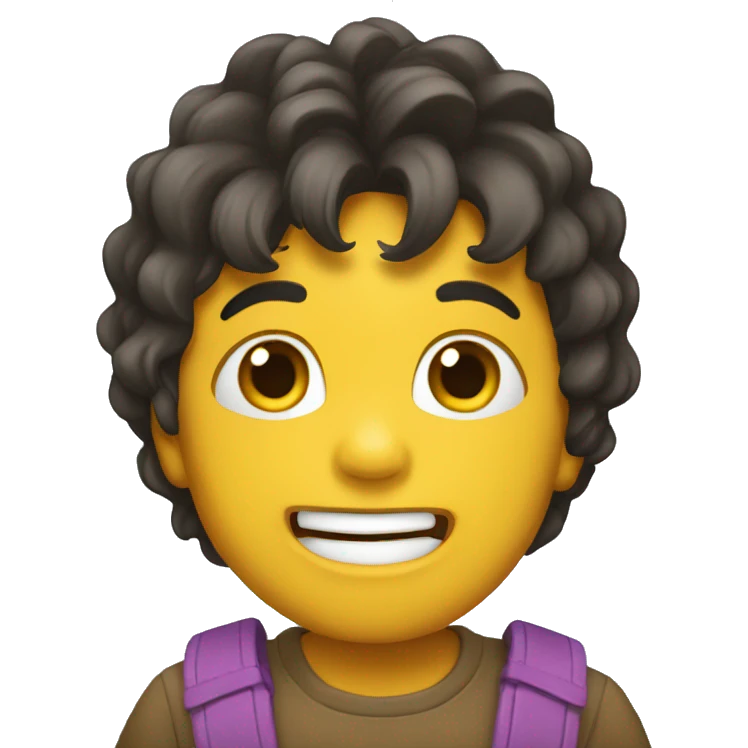niño-cantando emoji