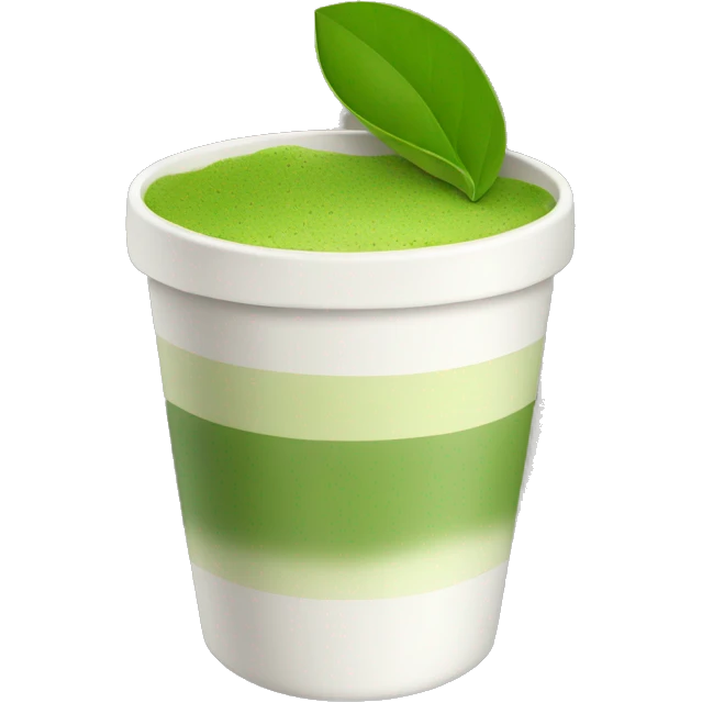 Cup of matcha  emoji