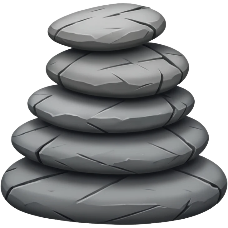 Stone emoji