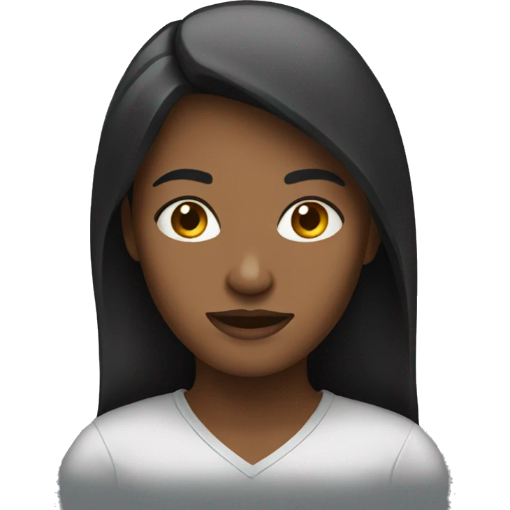Woman online emoji