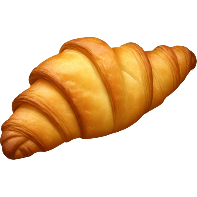 realistic croissant  emoji