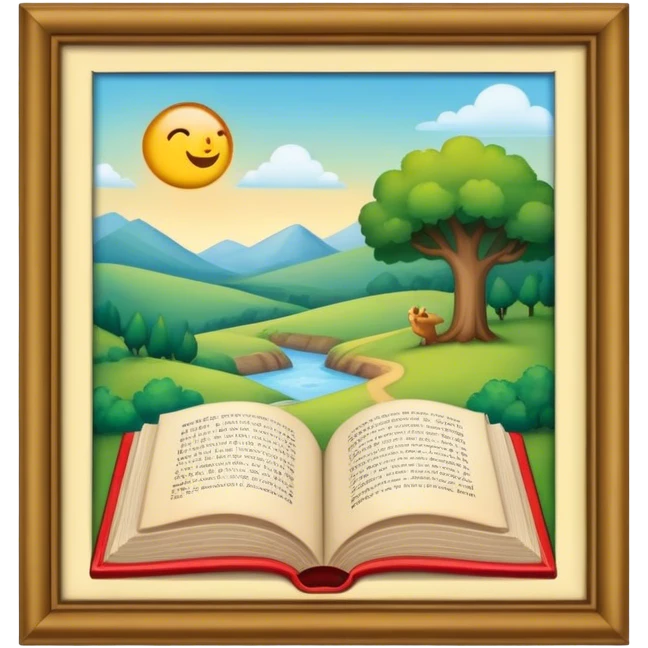 a storybook for kid emoji