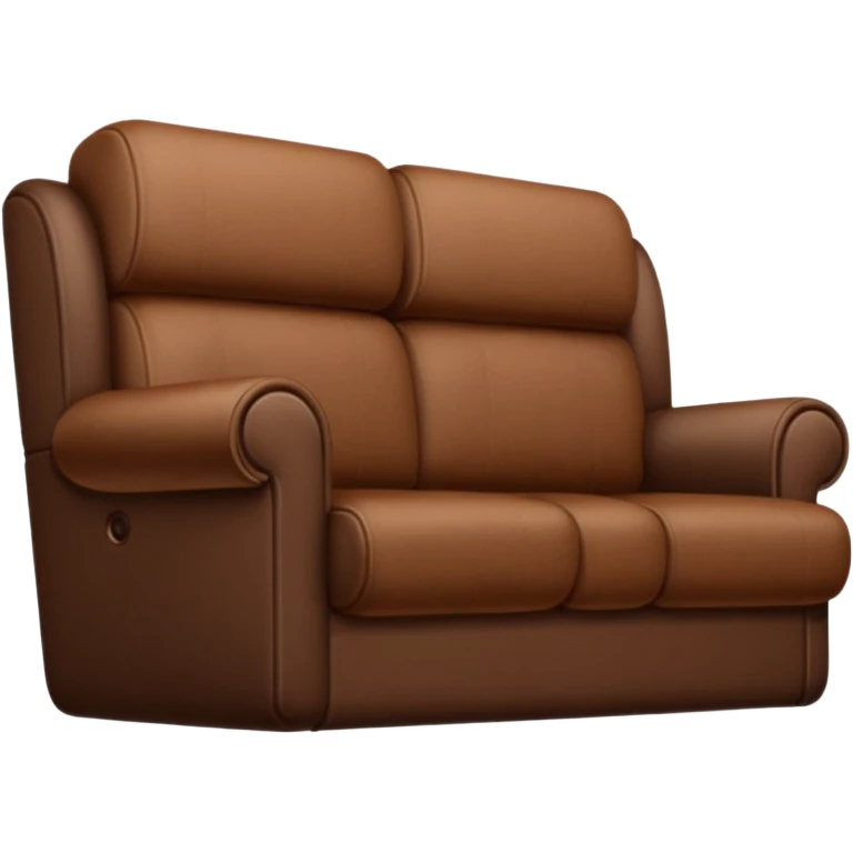 brown Aesthetic Couch Modern sofa emoji