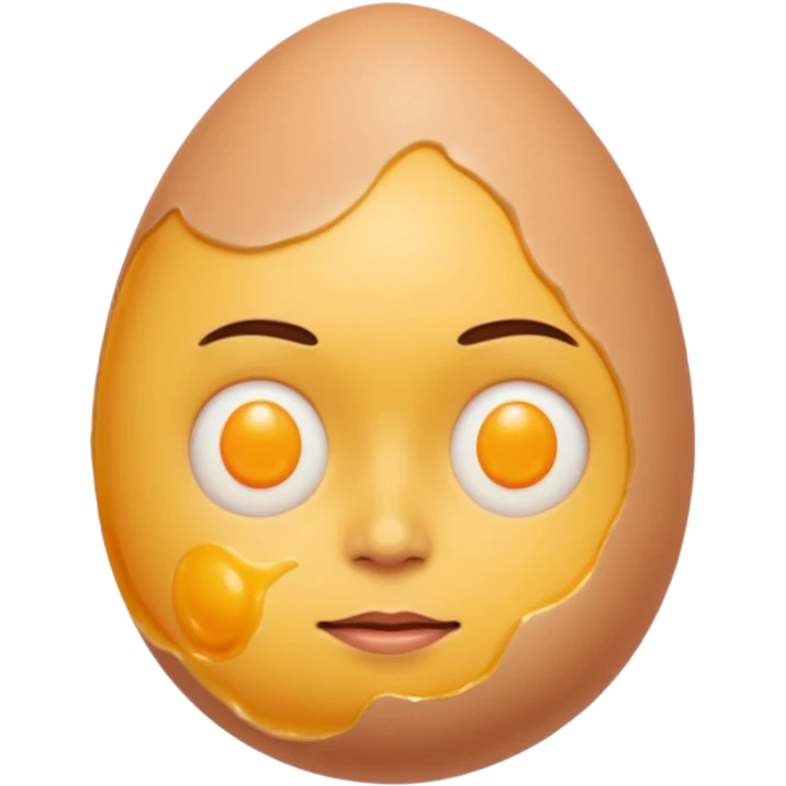Человек яичный желток emoji