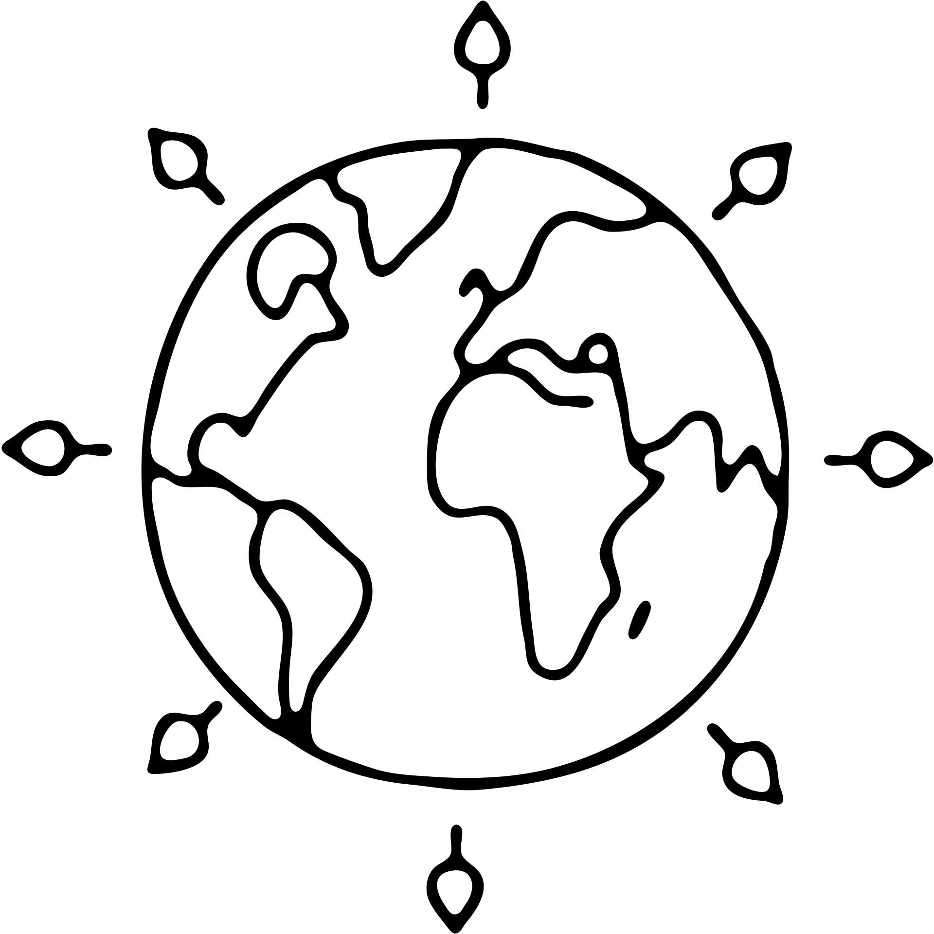 Globe with network connections and trade arrows representing global economy emoji