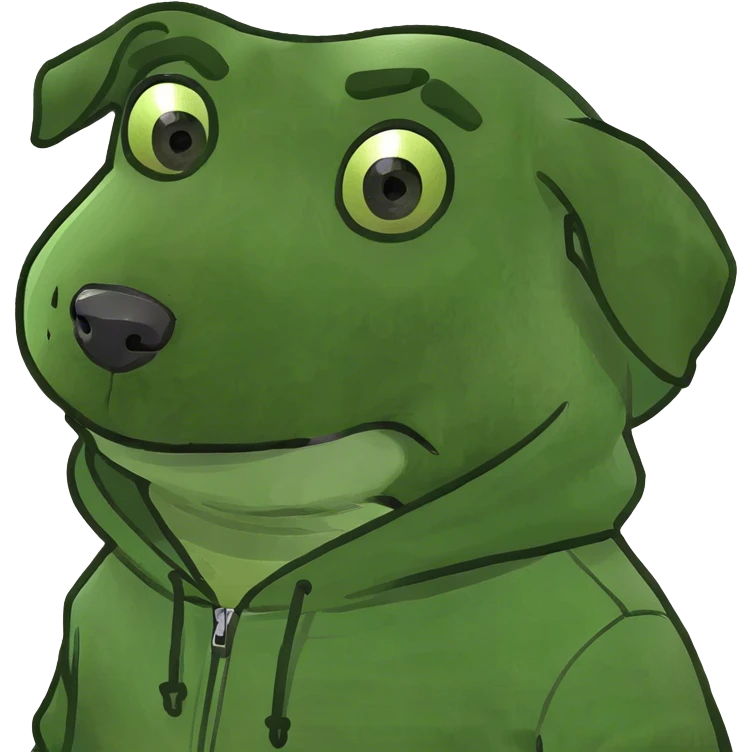 Dog wearing hoodie  emoji