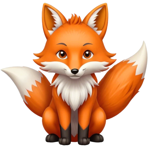 fox nin tail emoji