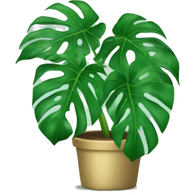 Monstera emoji