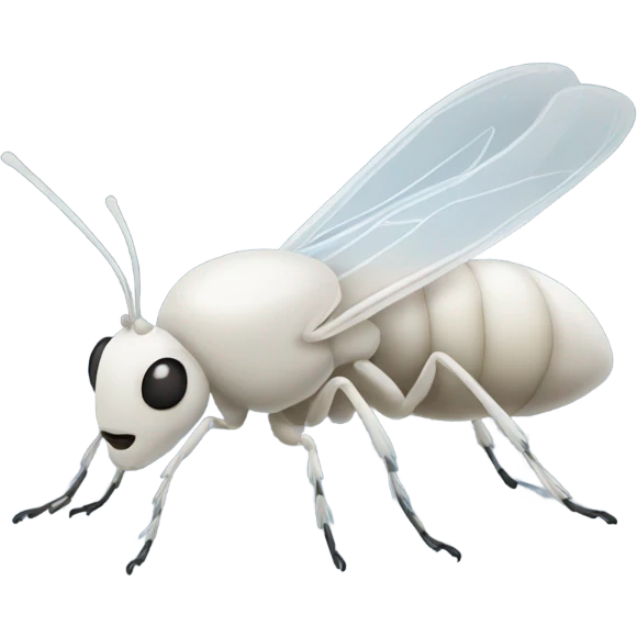 a white tic emoji