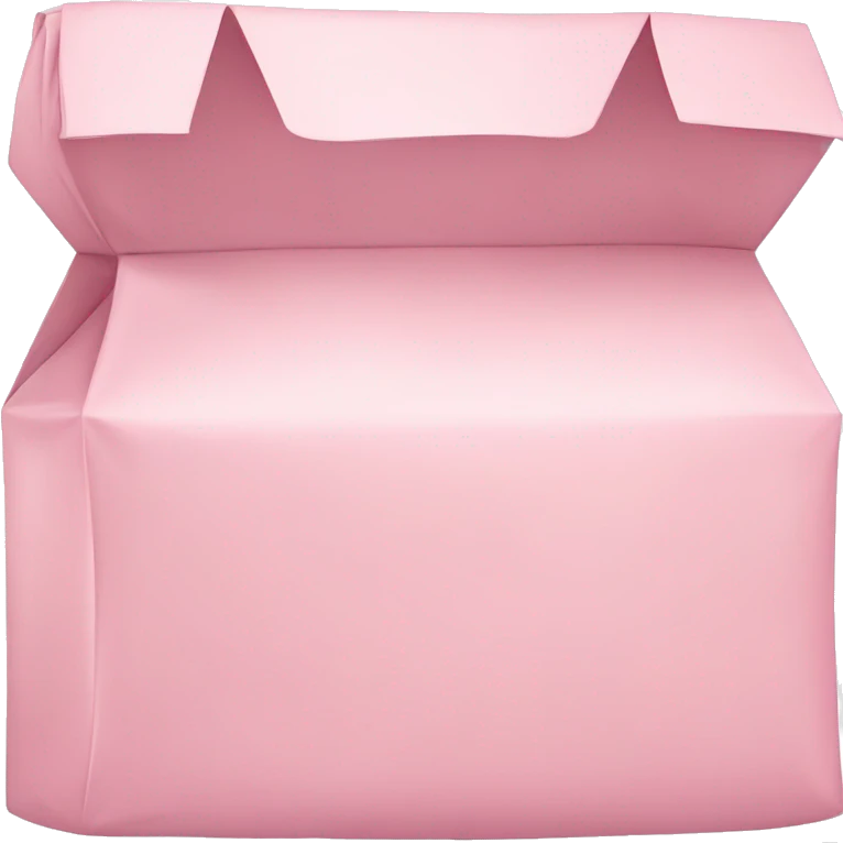 light pink package emoji