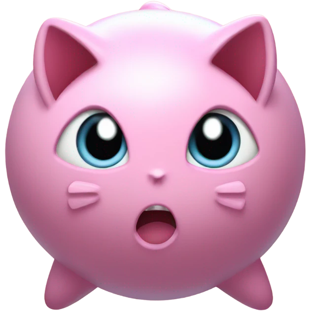 Jigglypuff punching bag emoji