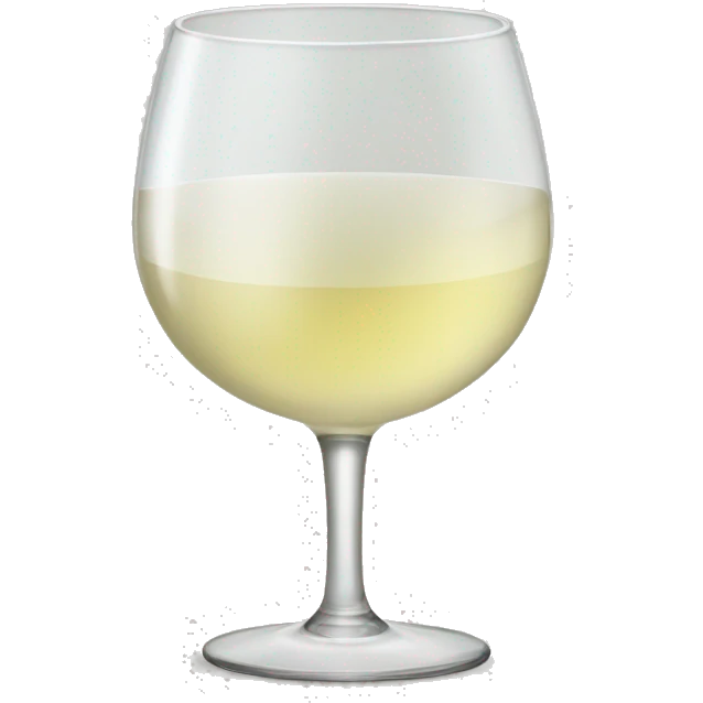 verre de vin blanc emoji