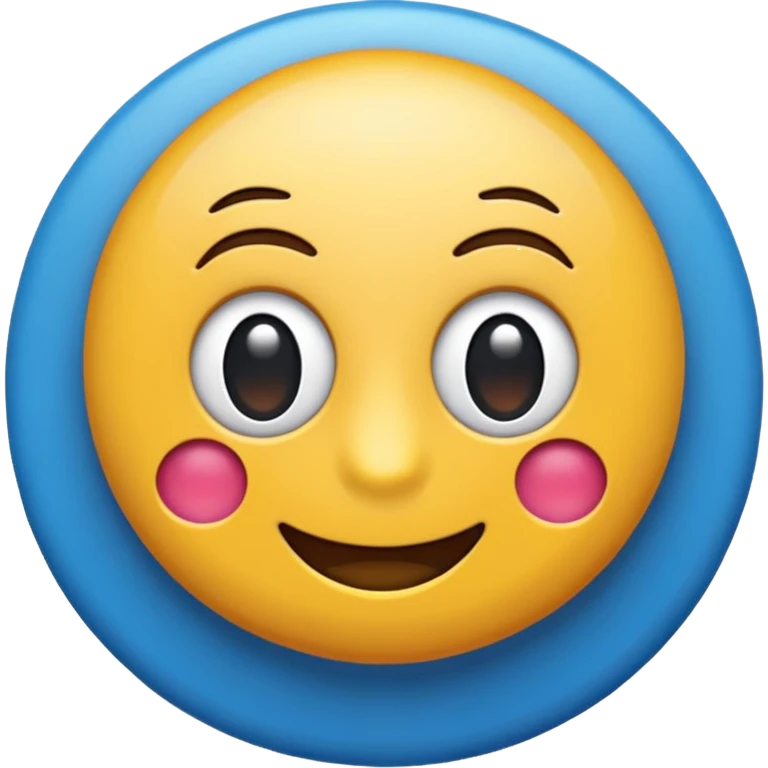 emoji de selo verificado do instagram, círculo azul, check branco no centro, estilo emoji oficial, fundo limpo, alta qualidade emoji