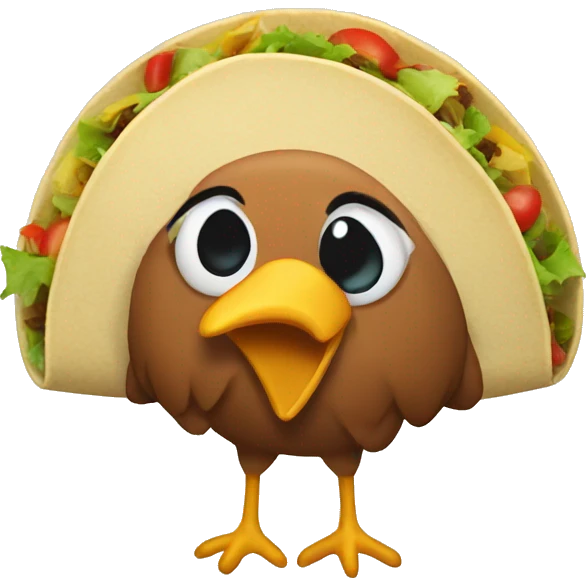 taco turkey emoji
