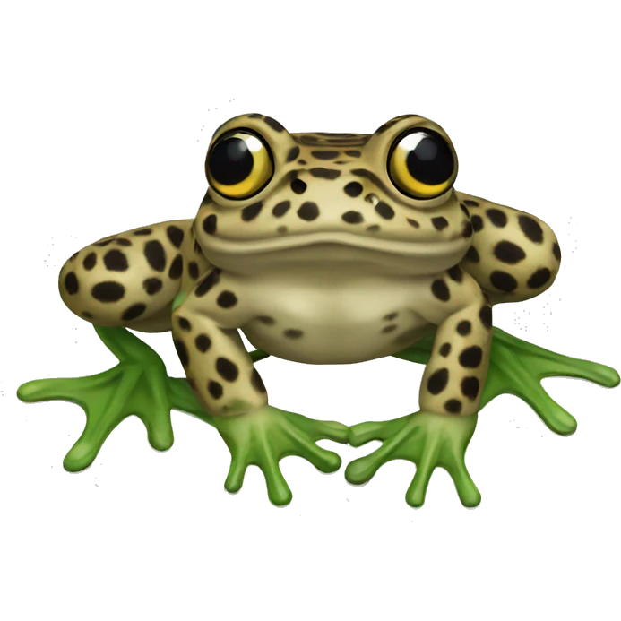 Leopard frog  emoji