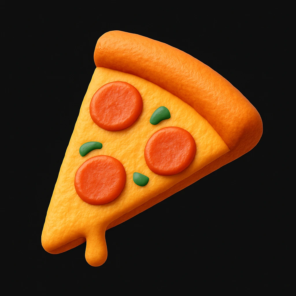 slice of pizza emoji
