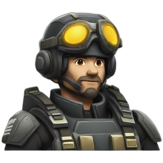 Helldivers guy saluting  emoji