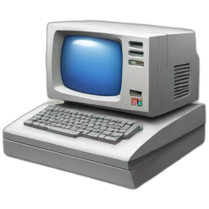 mac classic computer emoji
