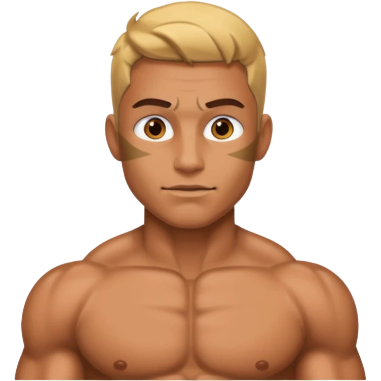 بازوی دو رنگ مثل این💪 emoji