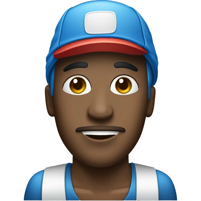 famele cleaner with blue hat emoji