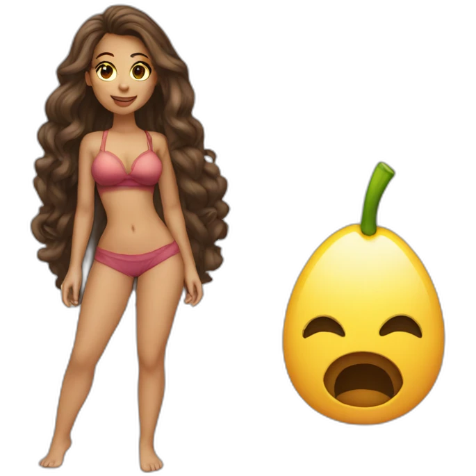 Sexy girl emoji