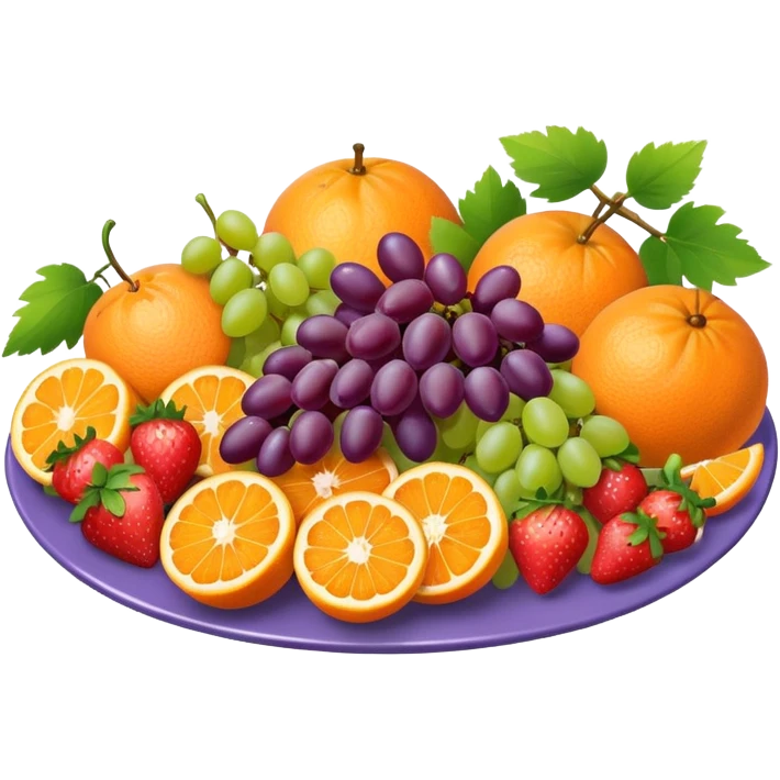 Fruit platter emoji