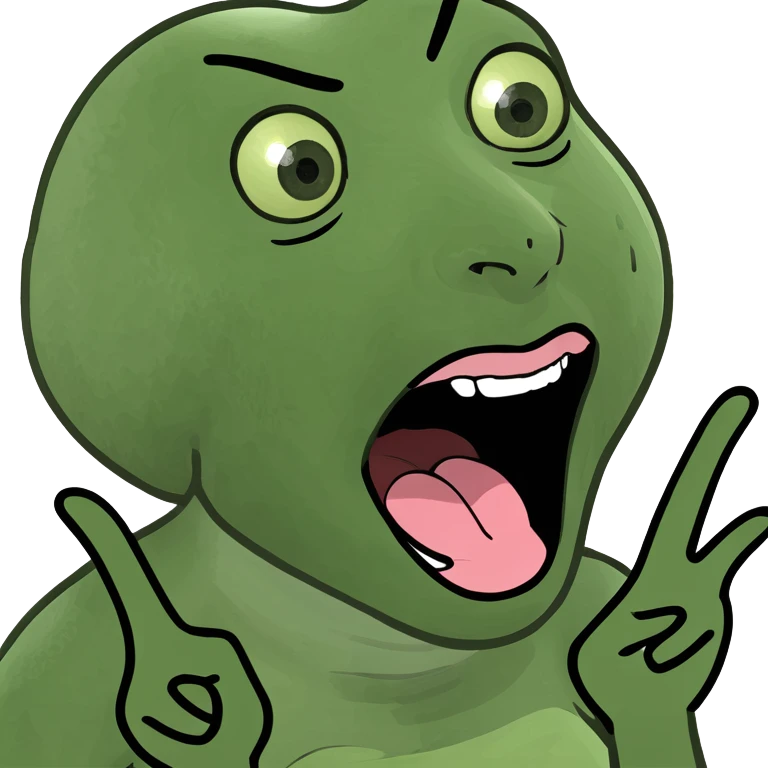 lady with tounge out and hands out emoji