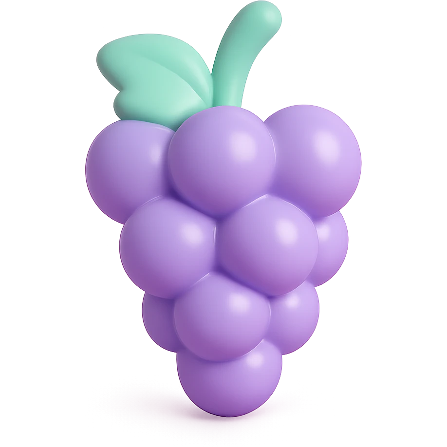 grapes emoji