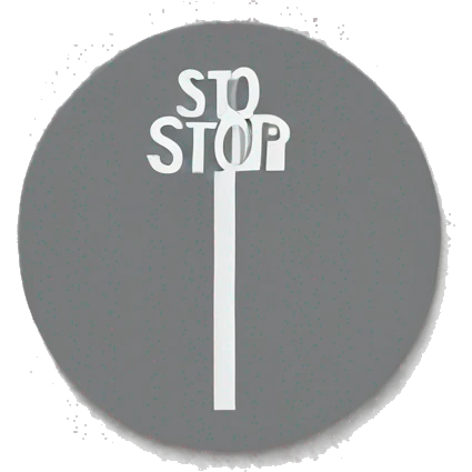 Stop sign emoji