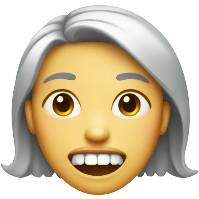 Lady with rotten teeth emoji