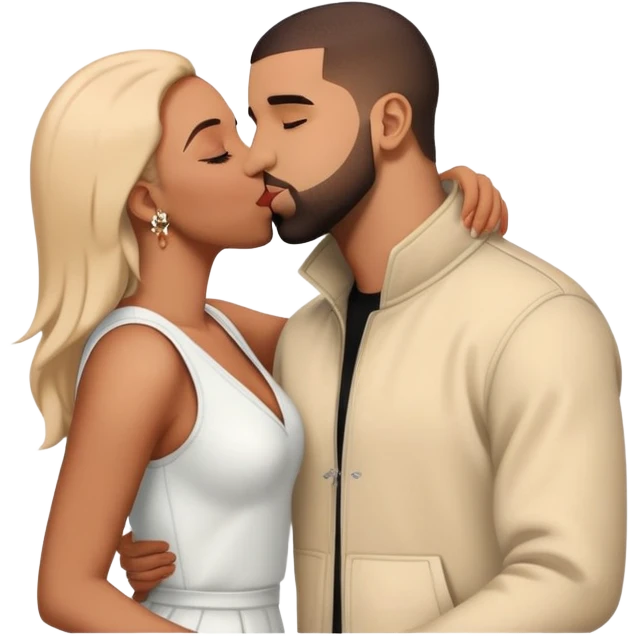 drake kissing drake kissing drake kissing drake emoji
