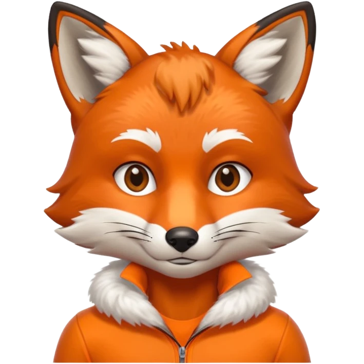athlete fox emoji