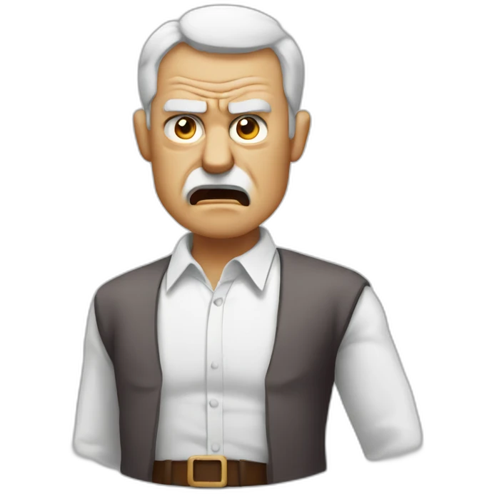 old man angry at slack emoji