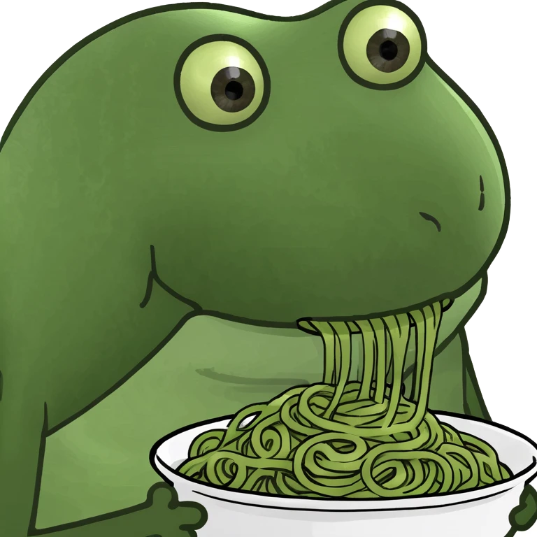 pink spaghetti  emoji